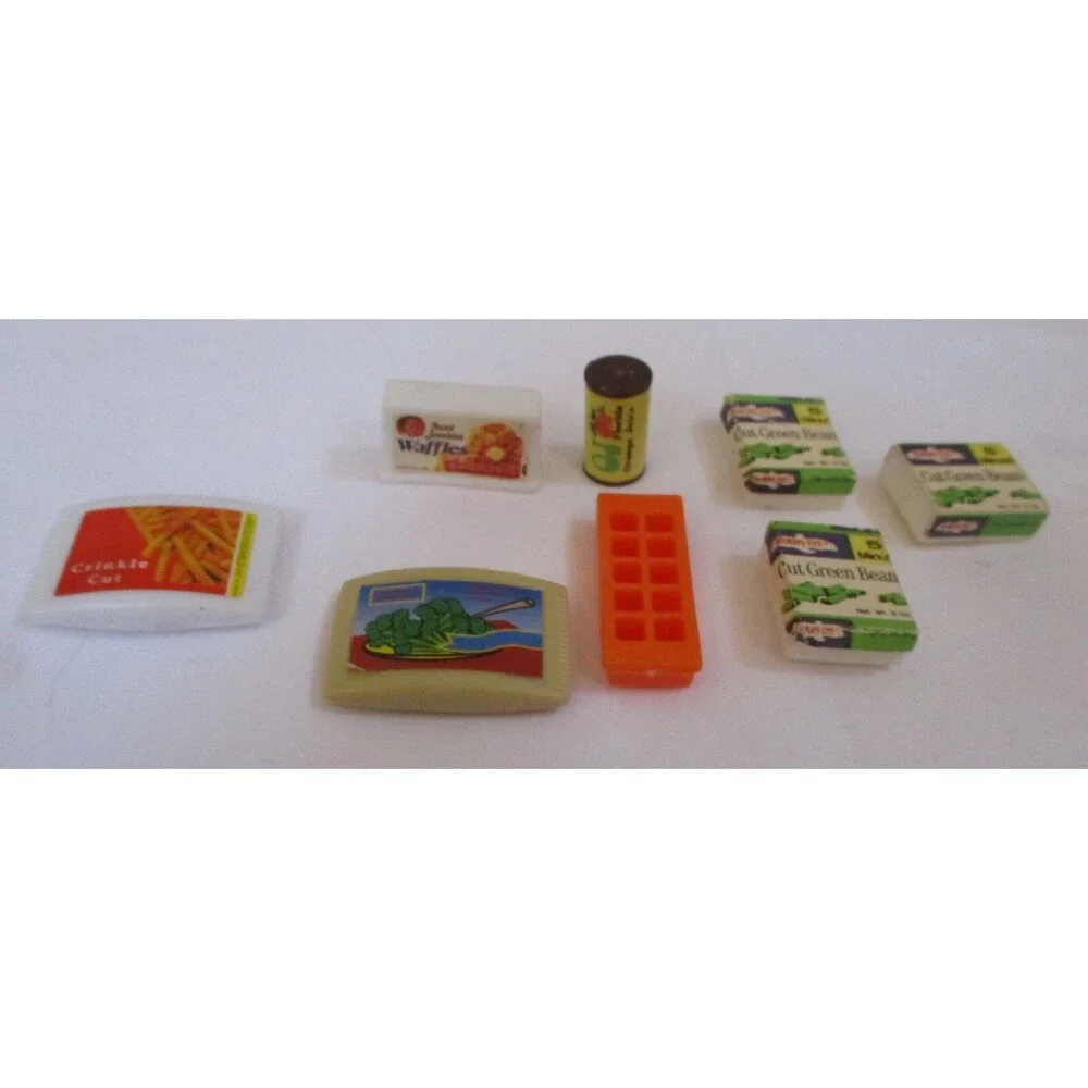 Barbie Doll Freezer Items Frozen Foods
